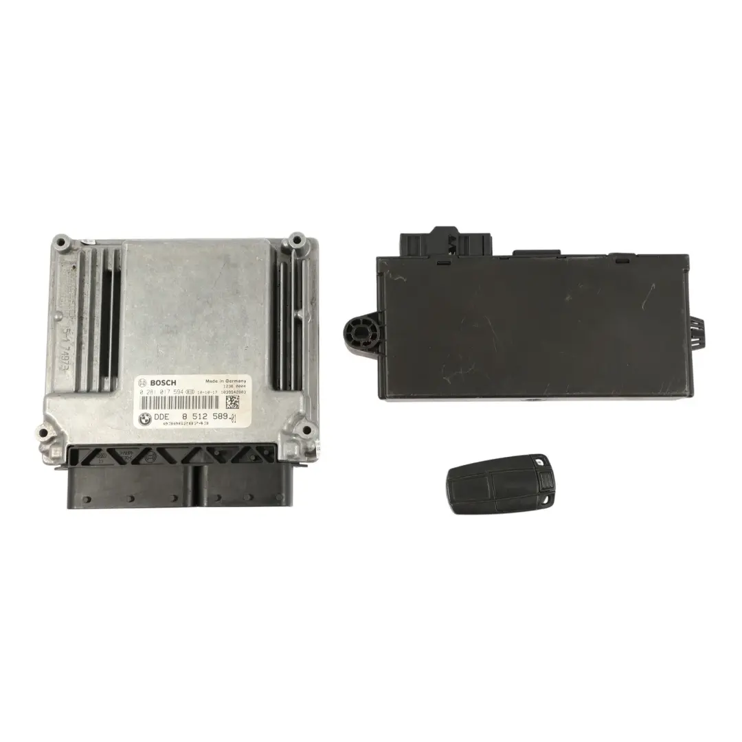 BMW E81 E82 E87 LCI E88 N47S 123D 204HP Unidad Motor Kit ECU DDE Manual - SKU 8512589 - Número de pieza 8512589