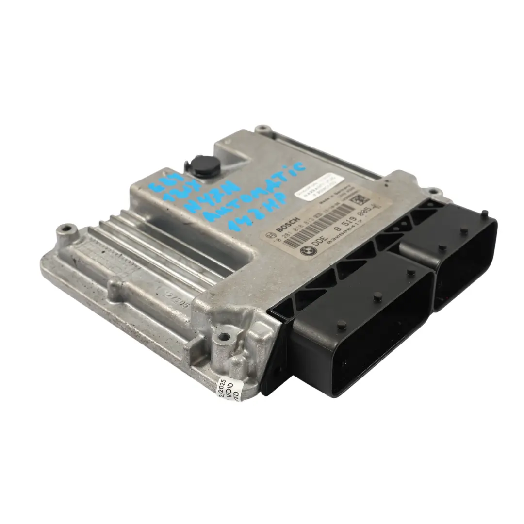 18Dx Diesel N47N 143HP Unità Motore ECU DDE Automatico per BMW X1 E84 con numero di parte 8519005 BMW X1 E84 18Dx Diesel N47N 143HP Unità Motore ECU DDE Automatico - SKU 8519005-2 - Numero di parte 8519005