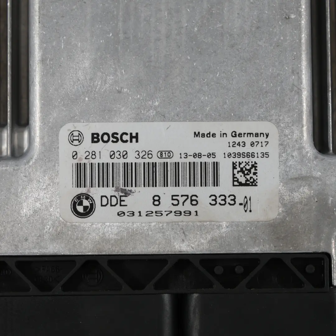 BMW F20 F30 F32 Xdrive N47N 163HP Sterownik Silnika DDE Kit Manual - SKU 8576333-8 - Numer Części 8576333