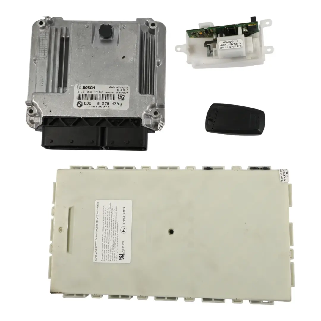 116HP N47N Kit Centralina Motore DDE Manuale per BMW F20 F21 F30 F31 con numero di parte 8579479 BMW F20 F21 F30 F31 116HP N47N Kit Centralina Motore DDE Manuale - SKU 8579479-6 - Numero di parte 8579479