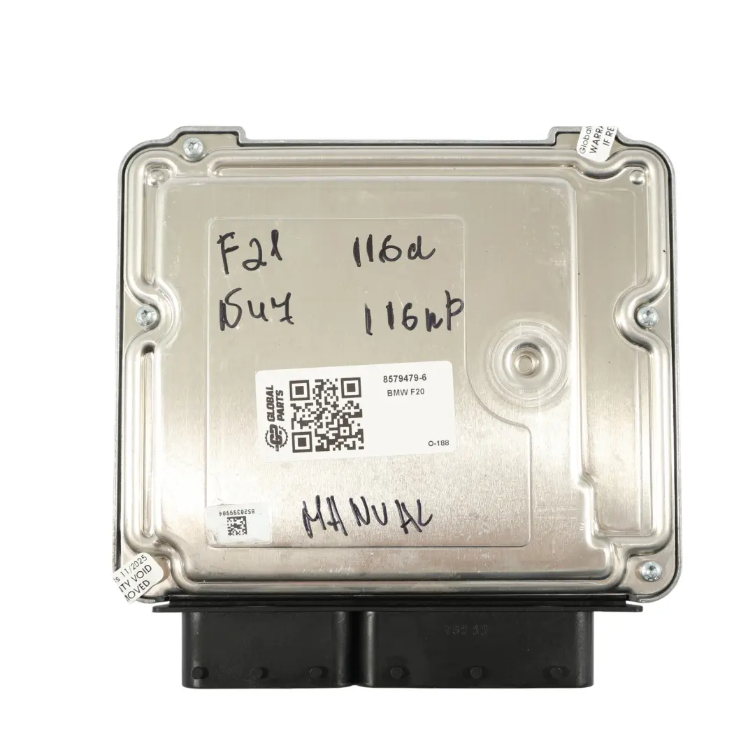 BMW F20 F21 F30 F31 116CH N47N Kit Calculateur Moteur DDE Manuel - SKU 8579479-6 - Numéro de pièce 8579479