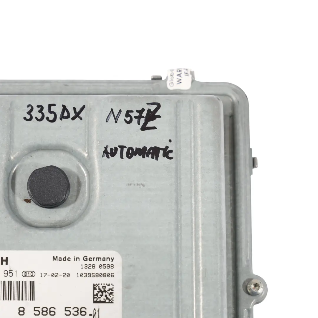 BMW F30 F32 LCI 335dX 435dX N57Z 313HP Engine ECU Kit DDE Automatic - SKU 8586536-8 - Part number 8586536