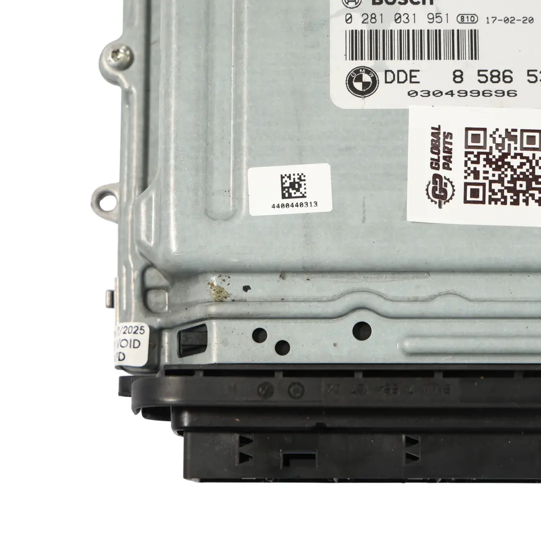 BMW F30 F32 LCI 335Dx 435Dx N57Z 313HP Motor ECU Kit DDE Automatik - SKU 8586536-8 - Teilenummer 8586536