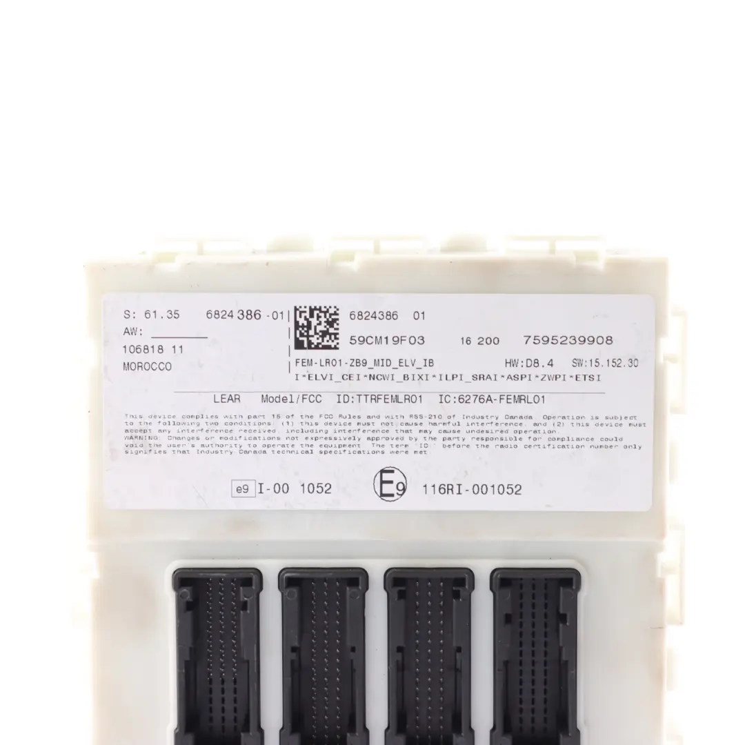 BMW F20 LCI 116d B37 116HP Engine Control ECU DDE Kit Manual - SKU 8589145-18 - Part number 8589145