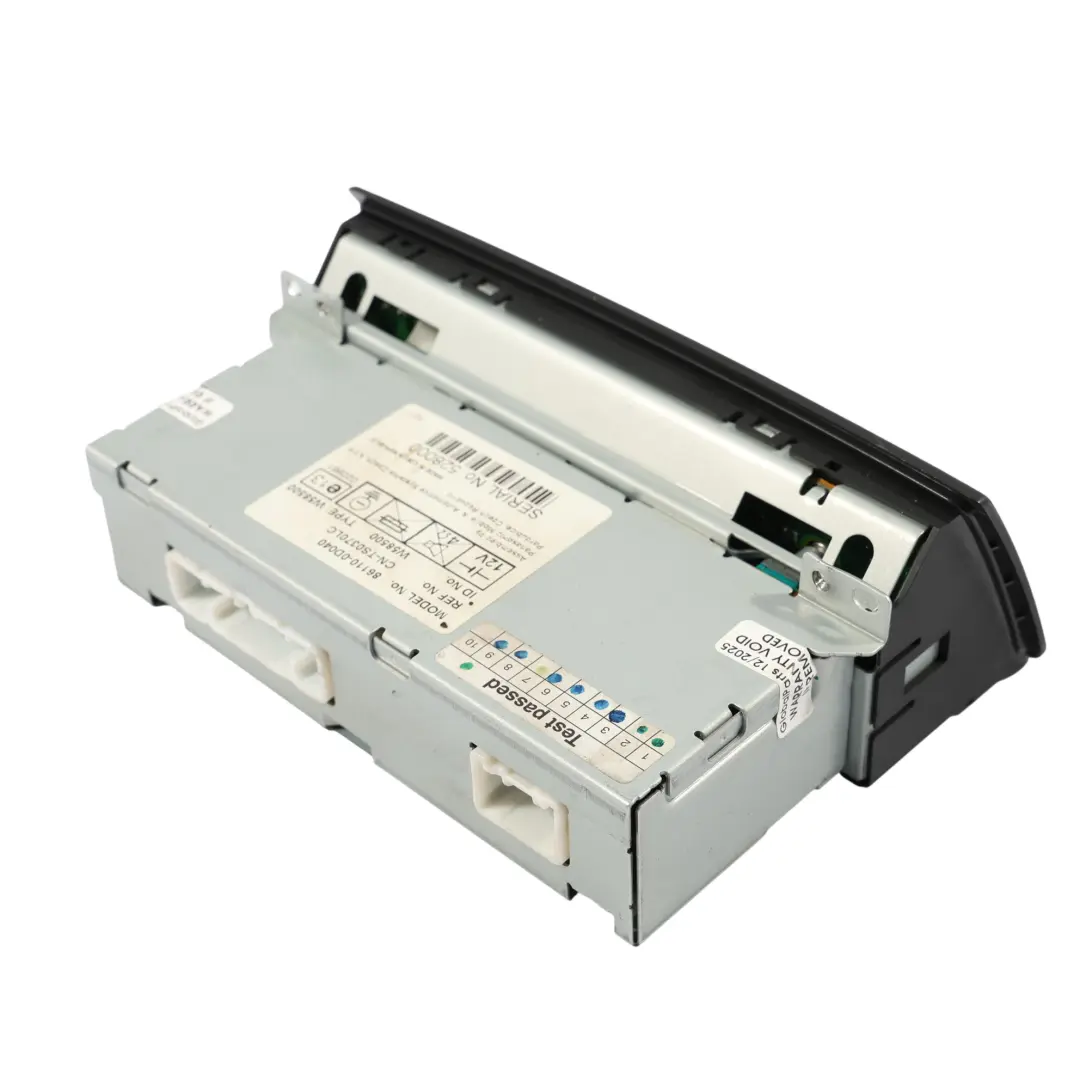 Toyota Yaris MK1 Pantalla Monitor Radio Navegador - SKU 861100D040 - Número de pieza 861100D040