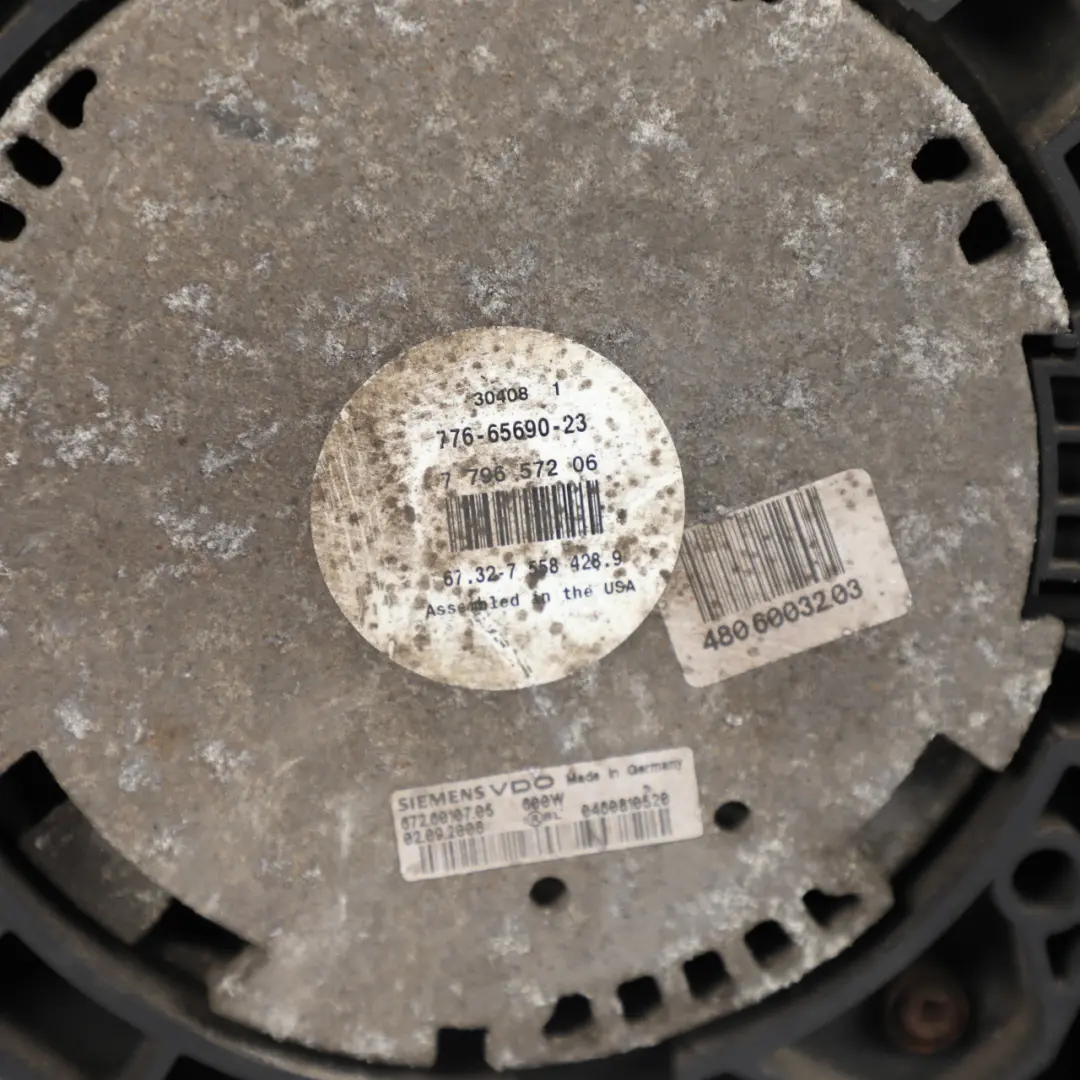 Ventilador Radiador BMW X5 X6 E70 E71 Motor Refrigeración Ventilador 600W para con número de pieza 8618241 Ventilador Radiador BMW X5 X6 E70 E71 Motor Refrigeración Ventilador 600W - SKU 8618241-3 - Número de pieza 8618241