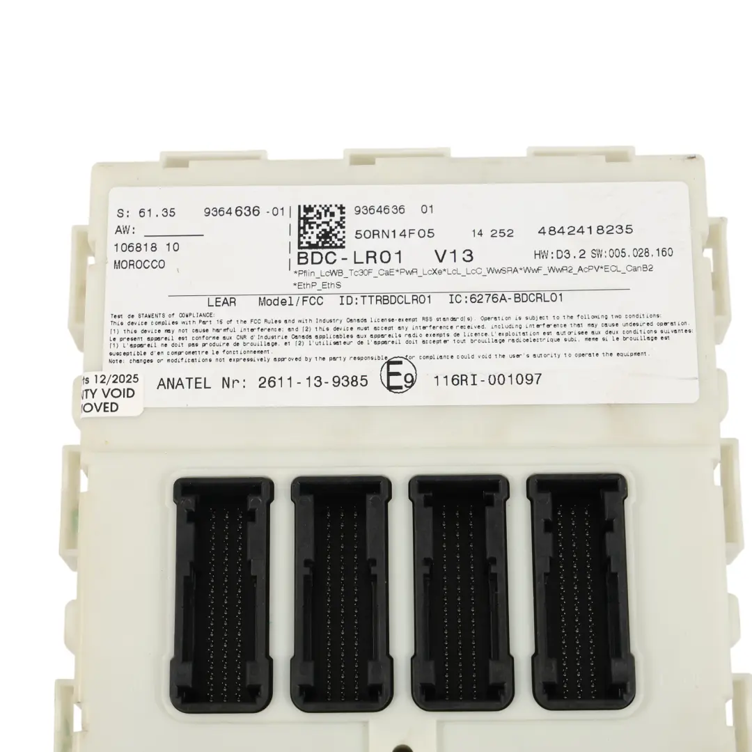 B38 102HP Benzinmotor Steuergerät ECU DME Manuell für Mini One F55 F56 mit Teilenummer 8638784 Mini One F55 F56 B38 102HP Benzinmotor Steuergerät ECU DME Manuell - SKU 8638784-1 - Teilenummer 8638784