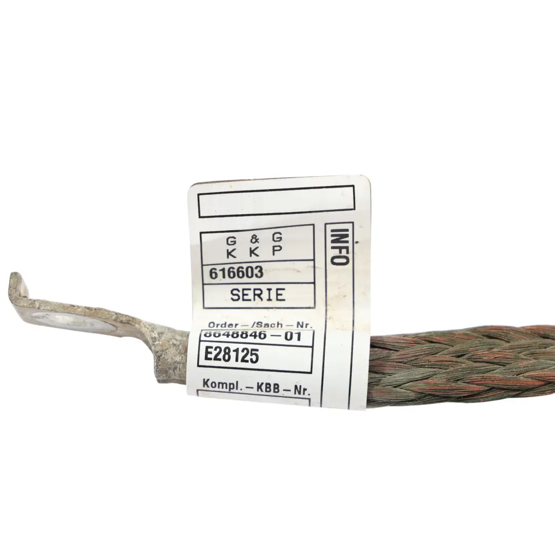 Cable Negativo De Tierra para BMW F39 F45 F48 LCI Mini Cooper F60 con número de pieza 8648846 BMW F39 F45 F48 LCI Mini Cooper F60 Cable Negativo De Tierra - SKU 8648846 - Número de pieza 8648846