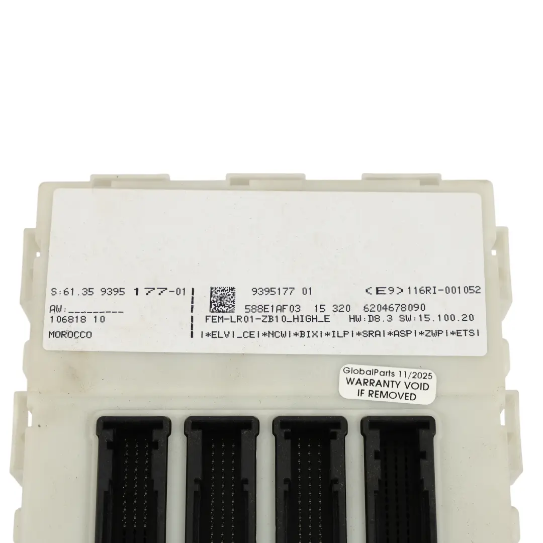 BMW F23 F30 F32 228I 328I 428I N20 184HP Motore Unità DME Kit Manuale - SKU 8664661-3 - Numero di parte 8664661