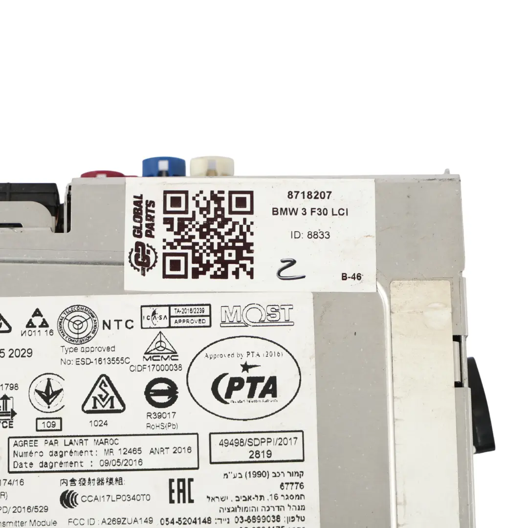 BMW F20 F21 F22 F30 F31 LCI Radio Samochodowe Nawigacja - SKU 8718207 - Numer Części 8718207