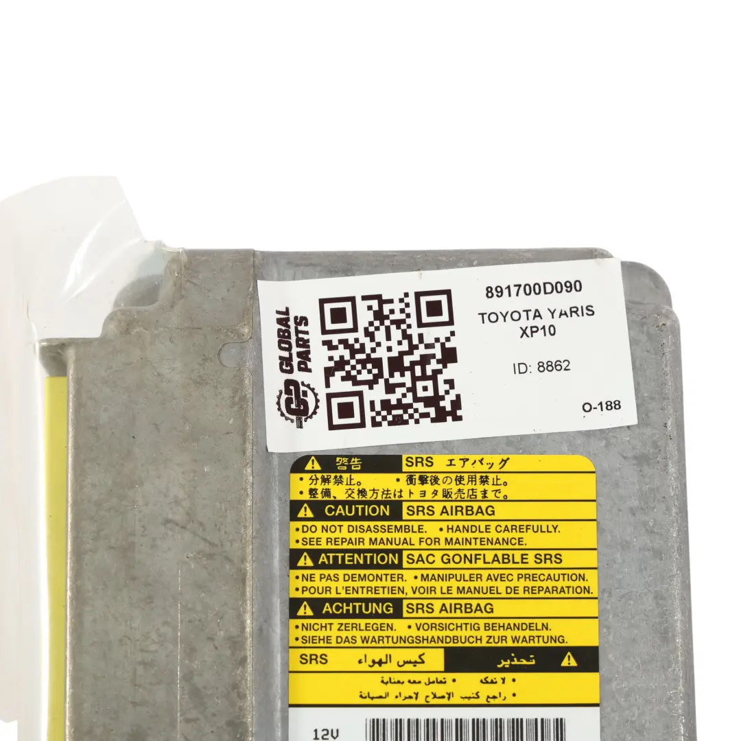MK1 Unité De Commande Du Module D'Air pour Toyota Yaris à propos du numéro de pièce 891700D090 Toyota Yaris MK1 Unité De Commande Du Module D'Air - SKU 891700D090 - Numéro de pièce 891700D090