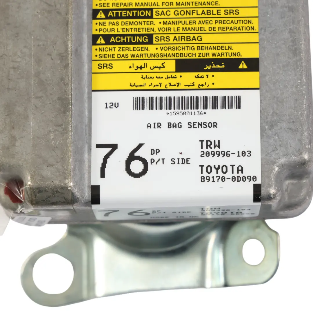 MK1 Modulo Aria Unità Di Controllo per Toyota Yaris con numero di parte 891700D090 Toyota Yaris MK1 Modulo Aria Unità Di Controllo - SKU 891700D090 - Numero di parte 891700D090