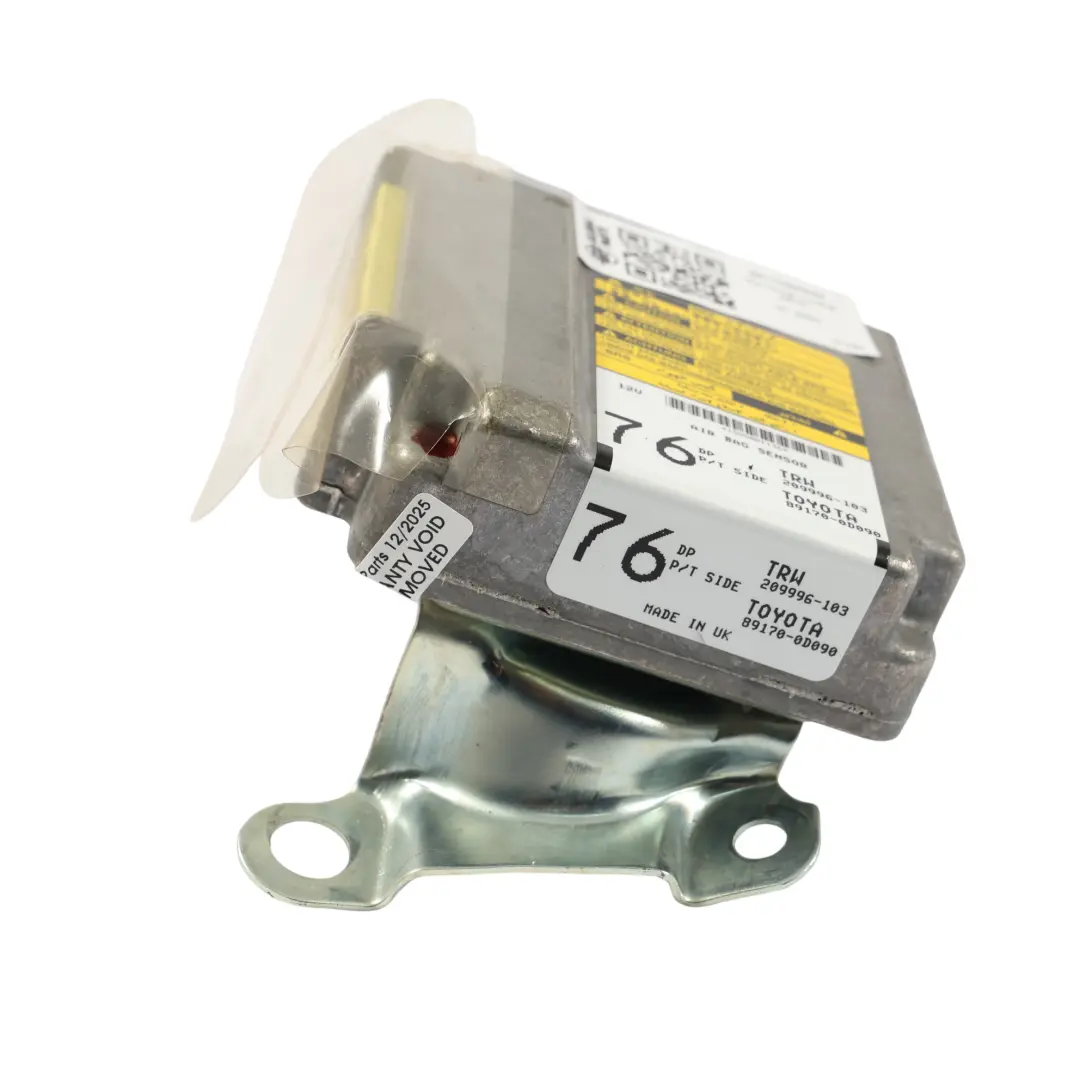 Toyota Yaris MK1 Sensor Moduł Airbag Poduszek Powietrznych - SKU 891700D090 - Numer Części 891700D090