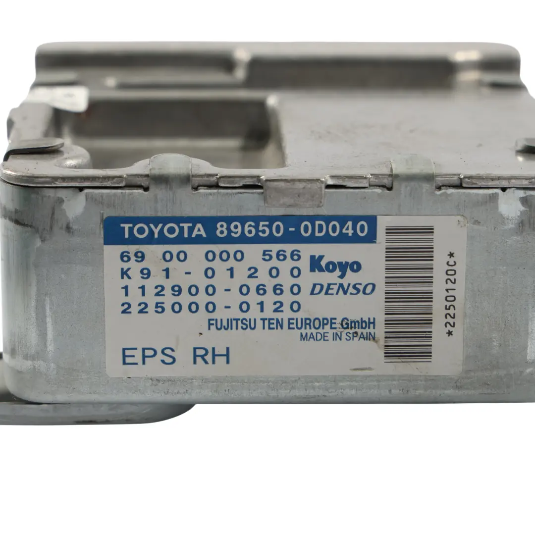 Toyota Yaris MK1 Servolenkung Säule Steuergerät Modul - SKU 896500D040 - Teilenummer 896500D040