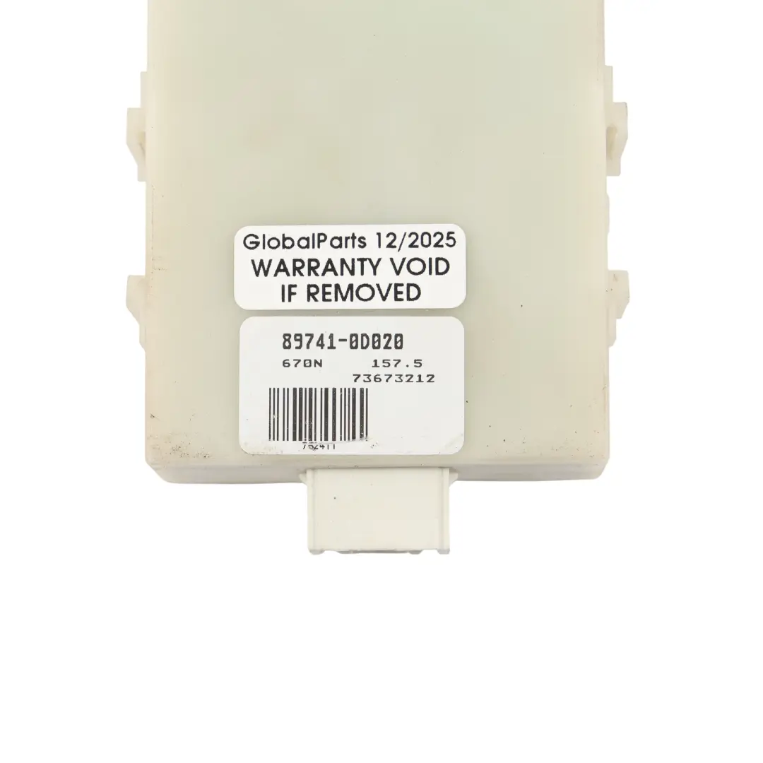 XP10 Módulo Cierre Centralizado Puertas Control ECU para Toyota Yaris con número de pieza 897410D020 Toyota Yaris XP10 Módulo Cierre Centralizado Puertas Control ECU - SKU 897410D020 - Número de pieza 897410D020