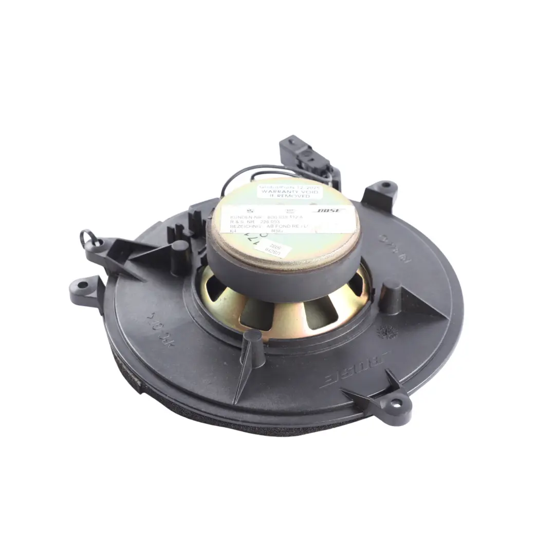 8L A4 B7 Puerta Altavoz Altavoz Delantero Trasero BOSE para Audi A3 con número de pieza 8D0035412A Audi A3 8L A4 B7 Puerta Altavoz Altavoz Delantero Trasero BOSE - SKU 8D0035412A - Número de pieza 8D0035412A