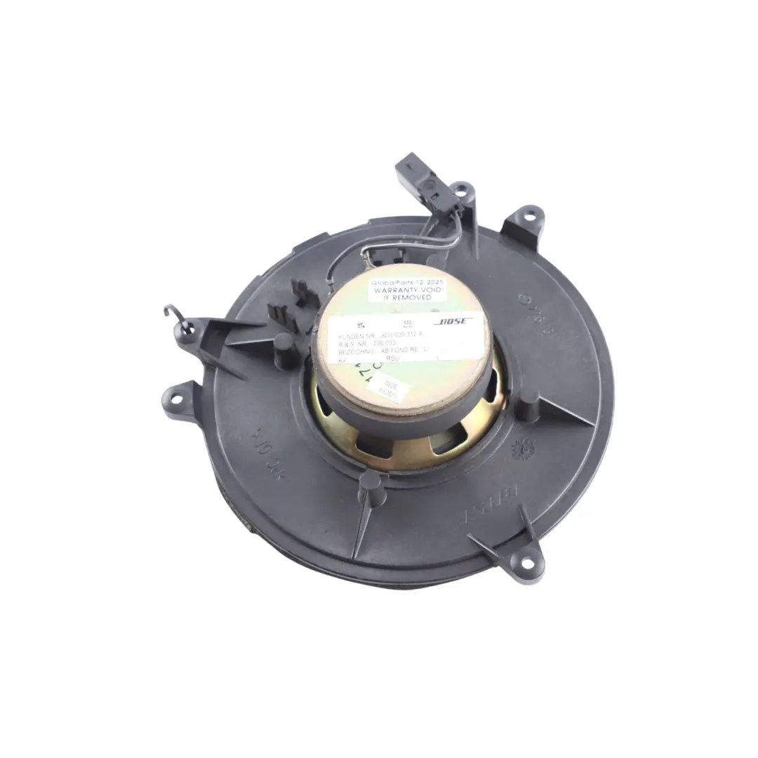 8L A4 B7 Puerta Altavoz Altavoz Delantero Trasero BOSE para Audi A3 con número de pieza 8D0035412A Audi A3 8L A4 B7 Puerta Altavoz Altavoz Delantero Trasero BOSE - SKU 8D0035412A - Número de pieza 8D0035412A
