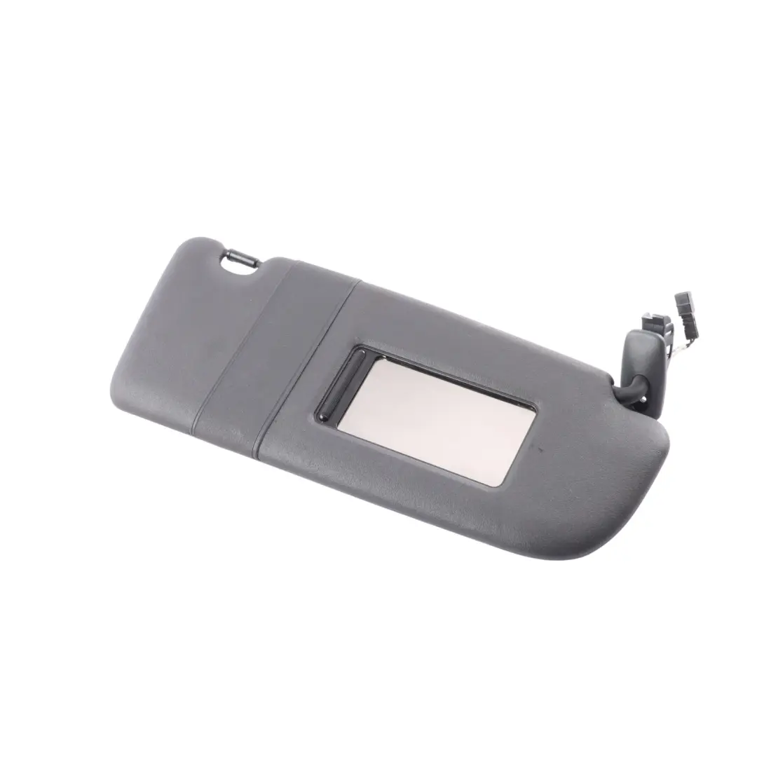 8L Sun Visor Sunshade Black Illuminated Mirror Right O/S to Audi A3 S3 with Part number 8D0857552Q Audi A3 S3 8L Sun Visor Sunshade Black Illuminated Mirror Right O/S - SKU 8D0857552Q - Part number 8D0857552Q