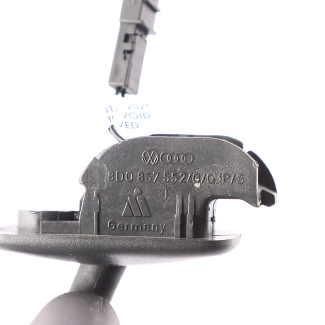 Audi A3 S3 8L Sun Visor Sunshade Black Illuminated Mirror Right O/S - SKU 8D0857552Q - Part number 8D0857552Q