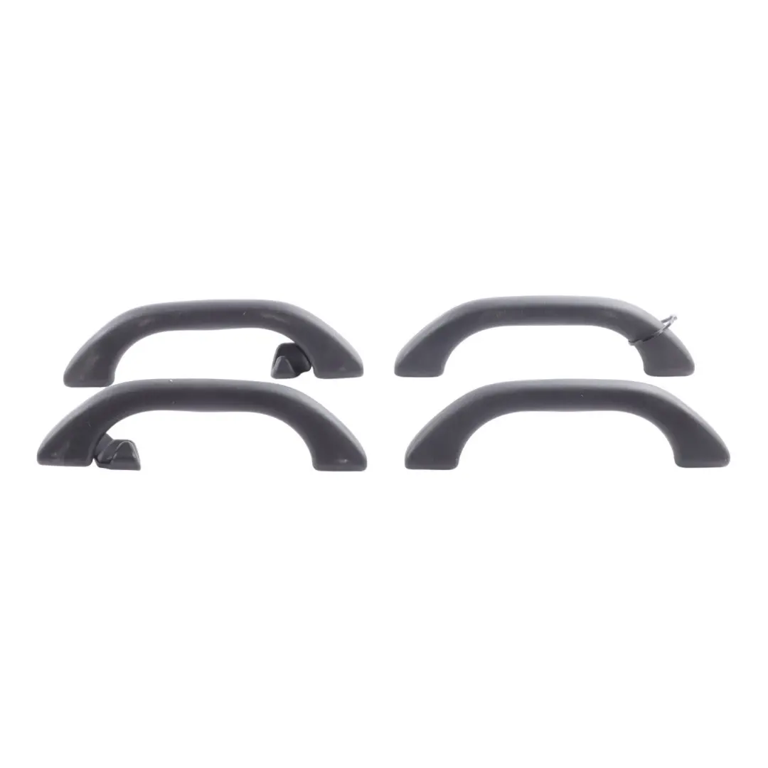 Audi A3 S3 8L Interior Headliner Roof Grab Handle Black Front Rear SET X4 - SKU 8D0857607F - Part number 8D0857607F