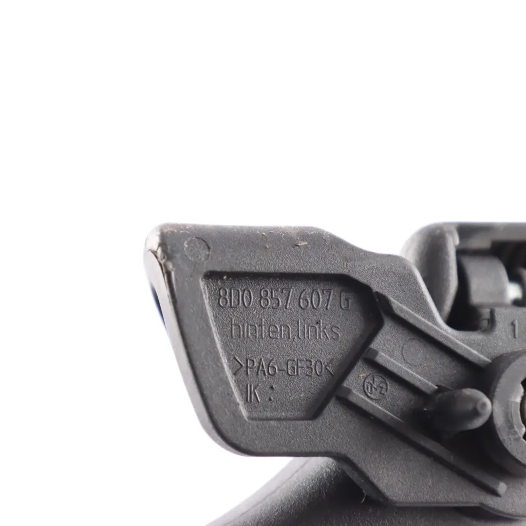 Audi A3 S3 8L Interior Headliner Roof Grab Handle Black Front Rear SET X4 - SKU 8D0857607F - Part number 8D0857607F