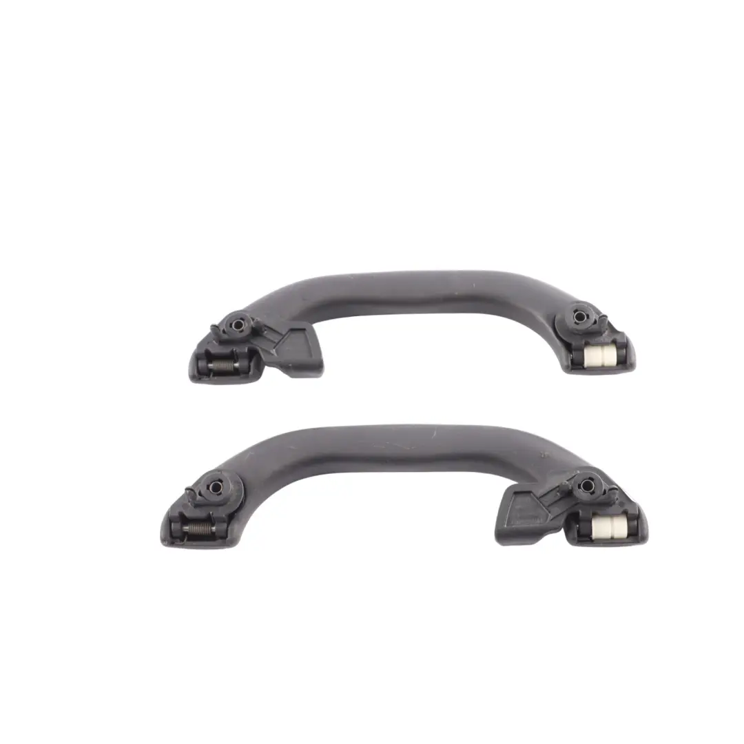 Audi A3 S3 8L Interior Headliner Roof Grab Handle Black Front Rear SET X4 - SKU 8D0857607F - Part number 8D0857607F