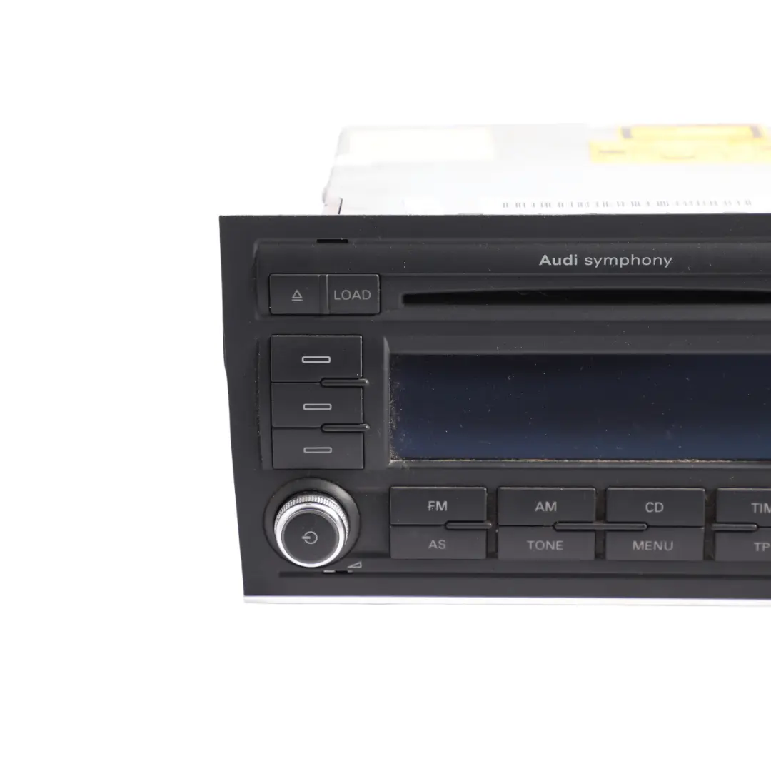 Audi A4 B7 Multimedia Head Unit Radio CD Changer Symphony - SKU 8E0035195AD - Part number 8E0035195AD