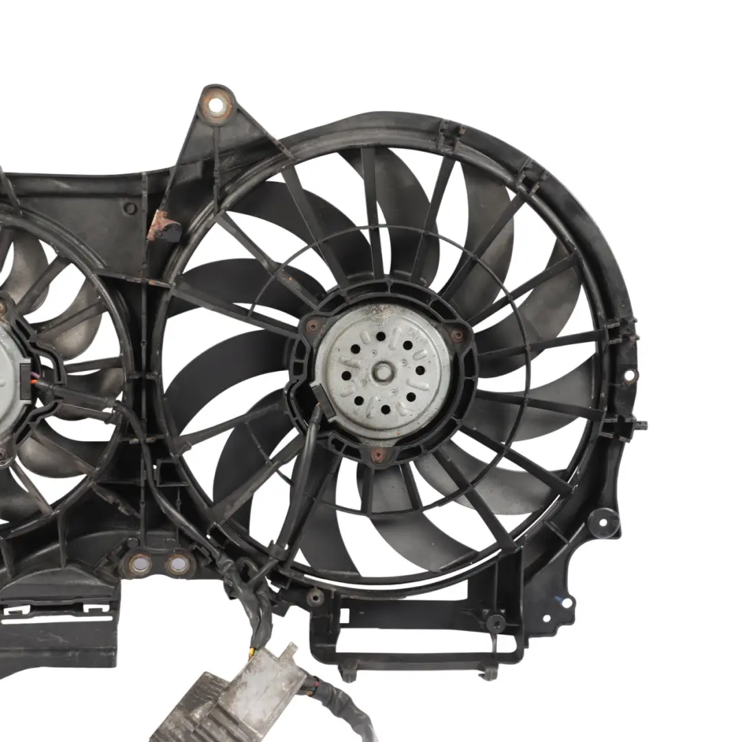 Audi A4 B7 Seat Exeo Radiator Engine Coolant Fan Shroud Housing - SKU 8E0121207F - Part number 8E0121207F