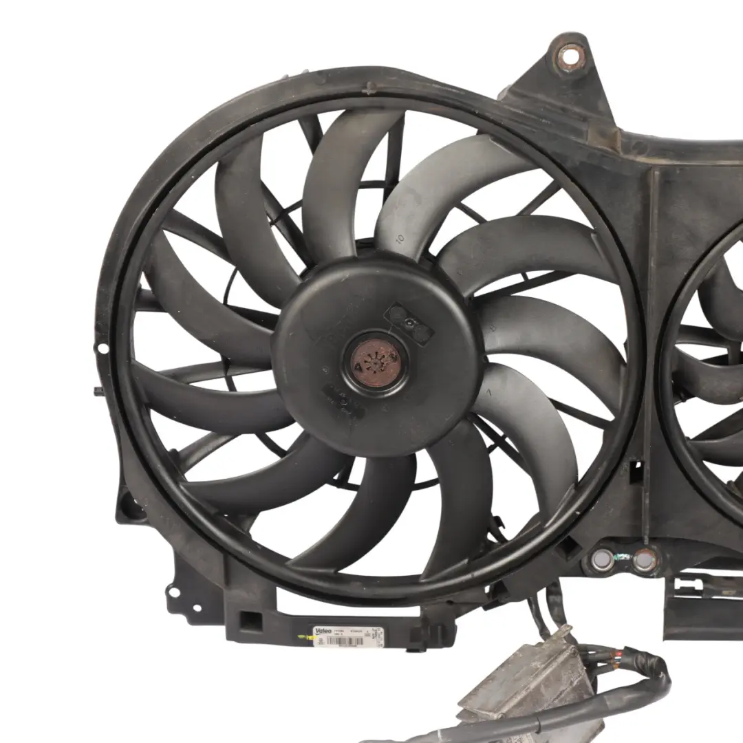 Audi A4 B7 Seat Exeo Radiator Engine Coolant Fan Shroud Housing - SKU 8E0121207F - Part number 8E0121207F