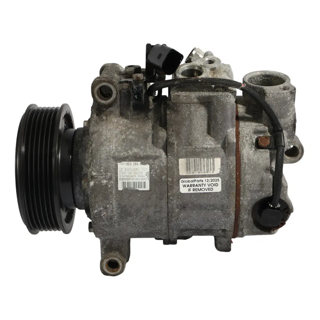 Klimaanlage Kompressor A/C Pumpe für Audi A4 B7 mit Teilenummer 8E0260805BJ Audi A4 B7 Klimaanlage Kompressor A/C Pumpe - SKU 8E0260805BJ - Teilenummer 8E0260805BJ