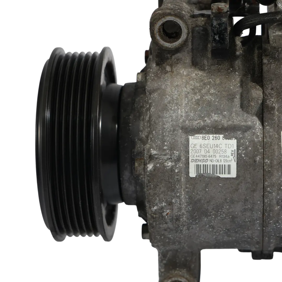 Kompresor Klimatyzacji Pompa Klimatyzacji do Audi A4 B7 o numerze 8E0260805BJ Audi A4 B7 Kompresor Klimatyzacji Pompa Klimatyzacji - SKU 8E0260805BJ - Numer Części 8E0260805BJ