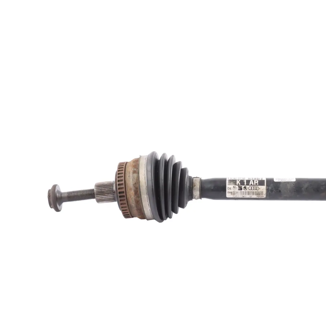 Front Axle Driveshaft Drive Shaft Left N/S to Audi A4 B7 2.0 TFSI with Part number 8E0407271AR Audi A4 B7 2.0 TFSI Front Axle Driveshaft Drive Shaft Left N/S - SKU 8E0407271AR - Part number 8E0407271AR