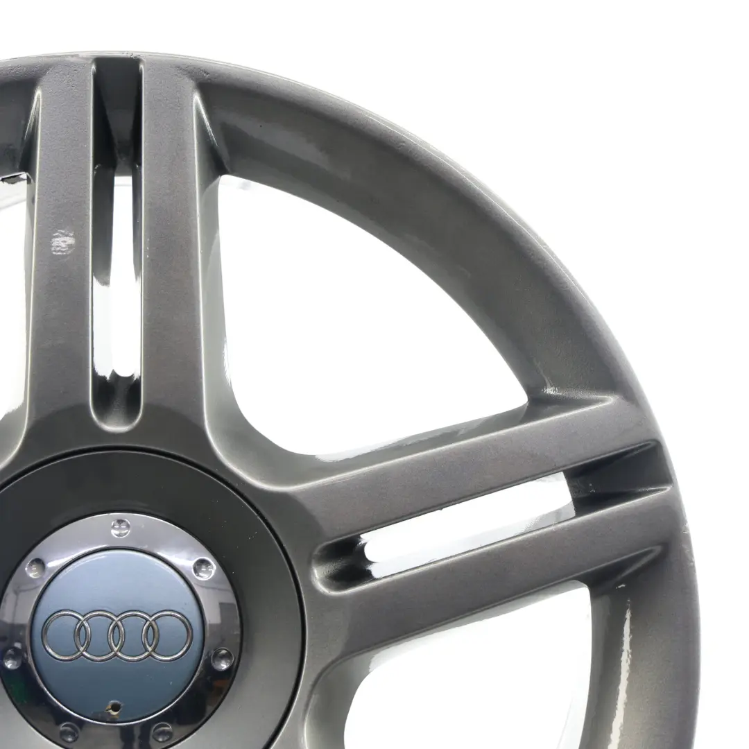 Leicht Metallfelge Silber 17" ET:45 7,5J 5 Doppel Speiche für Audi A4 B7 mit Teilenummer 8E0601025AS Audi A4 B7 Leicht Metallfelge Silber 17" ET:45 7,5J 5 Doppel Speiche - SKU 8E0601025AS-2 - Teilenummer 8E0601025AS