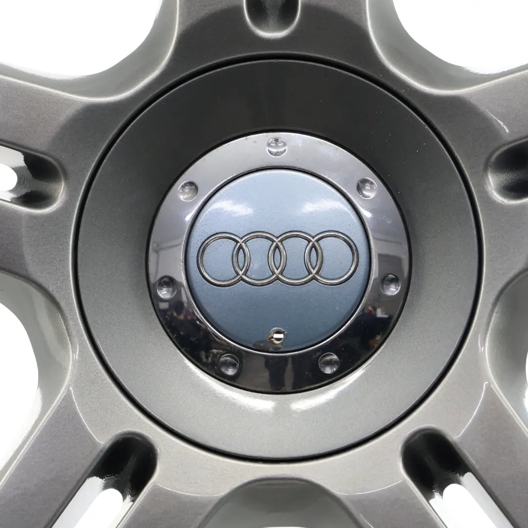 Audi A4 B7 Cerchio Lega Argento 17" ET:45 7,5J 5 Doppie Razze - SKU 8E0601025AS-2 - Numero di parte 8E0601025AS