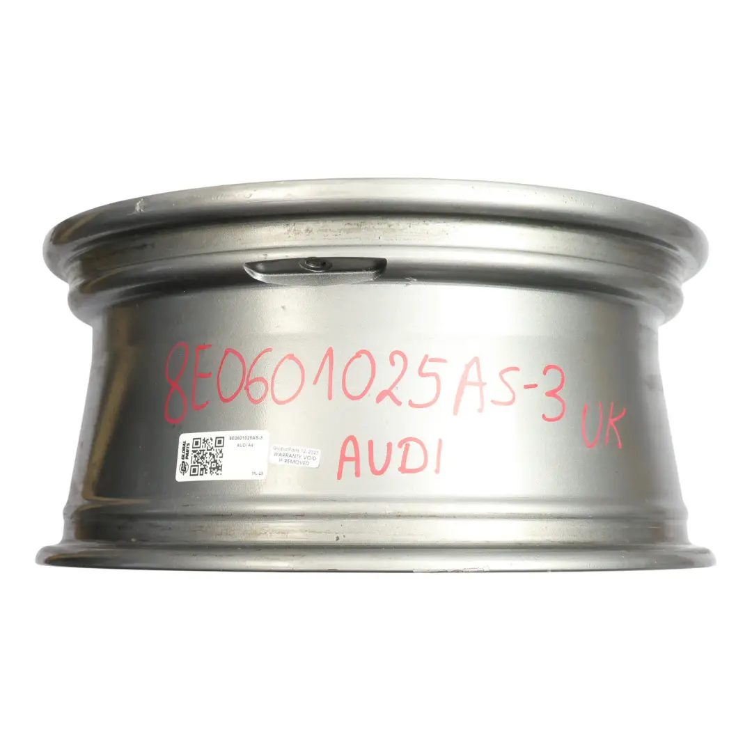 Audi A4 B7 Cerchio In Lega 17" ET:45 7,5J Argento - SKU 8E0601025AS-3 - Numero di parte 8E0601025AS