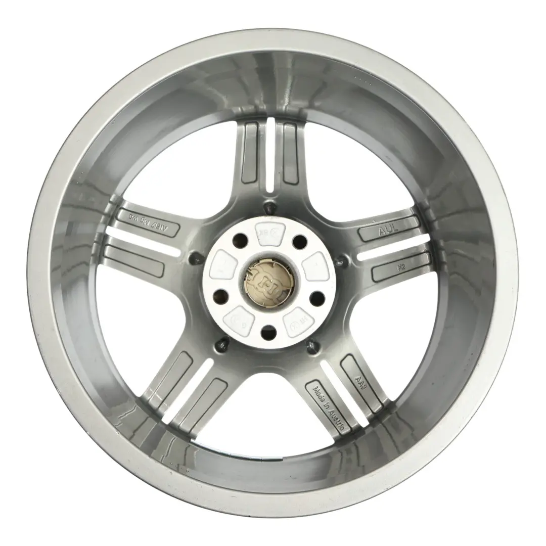 Audi A4 B7 Jante Alliage 17" ET:45 7,5J Argent - SKU 8E0601025AS-3 - Numéro de pièce 8E0601025AS