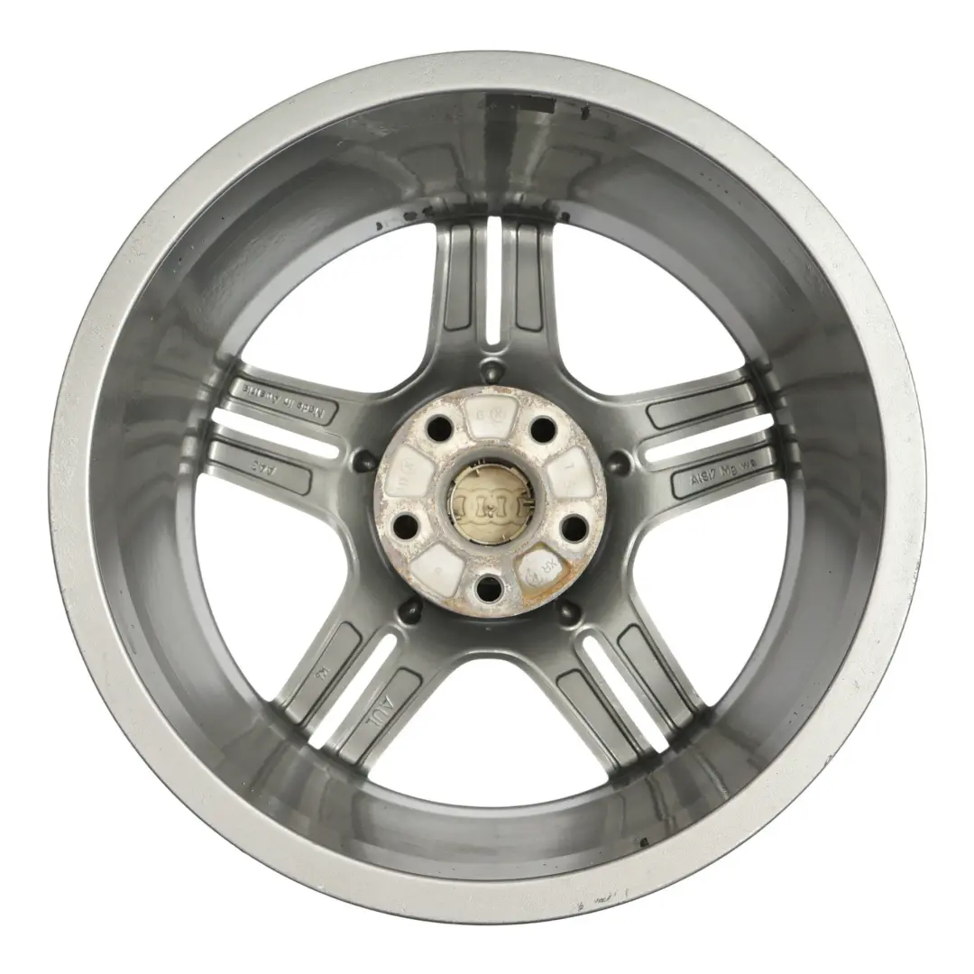 Audi A4 B7 Wheel Rim Alloy Silver 17" ET:45 7,5J 5 Double Spoke - SKU 8E0601025AS-4 - Part number 8E0601025AS