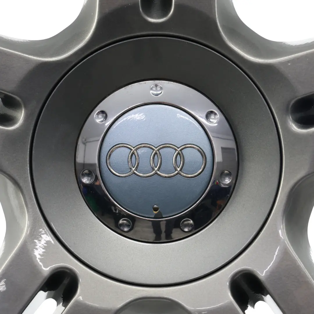 Audi A4 B7 Wheel Rim Alloy Silver 17" ET:45 7,5J 5 Double Spoke - SKU 8E0601025AS-4 - Part number 8E0601025AS