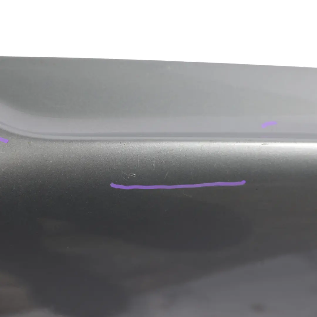 Bumper Diffuser S-Line Trim Cover Avus Silver - Y7J to Audi A4 B7 Rear with Part number 8E0807521H Audi A4 B7 Rear Bumper Diffuser S-Line Trim Cover Avus Silver - Y7J - SKU 8E0807521H-AVS - Part number 8E0807521H