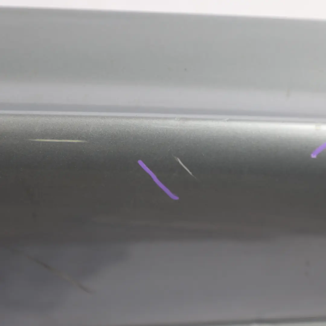 Audi A4 B7 Rear Bumper Diffuser S-Line Trim Cover Avus Silver - Y7J - SKU 8E0807521H-AVS - Part number 8E0807521H