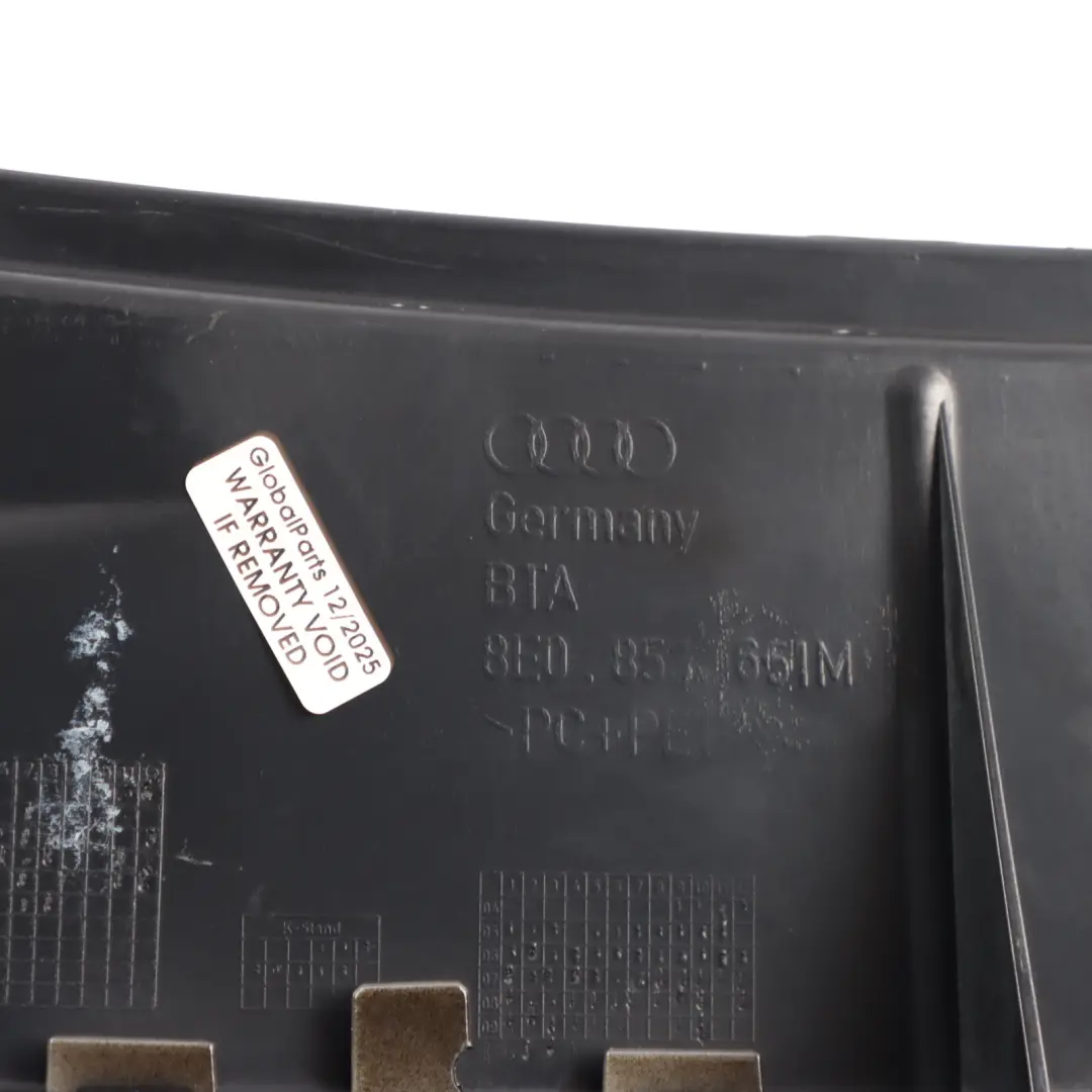 Audi A4 B7 S Line Atrapa Chłodnicy Przednia Czarna - SKU 8E0853651M - Numer Części 8E0853651M