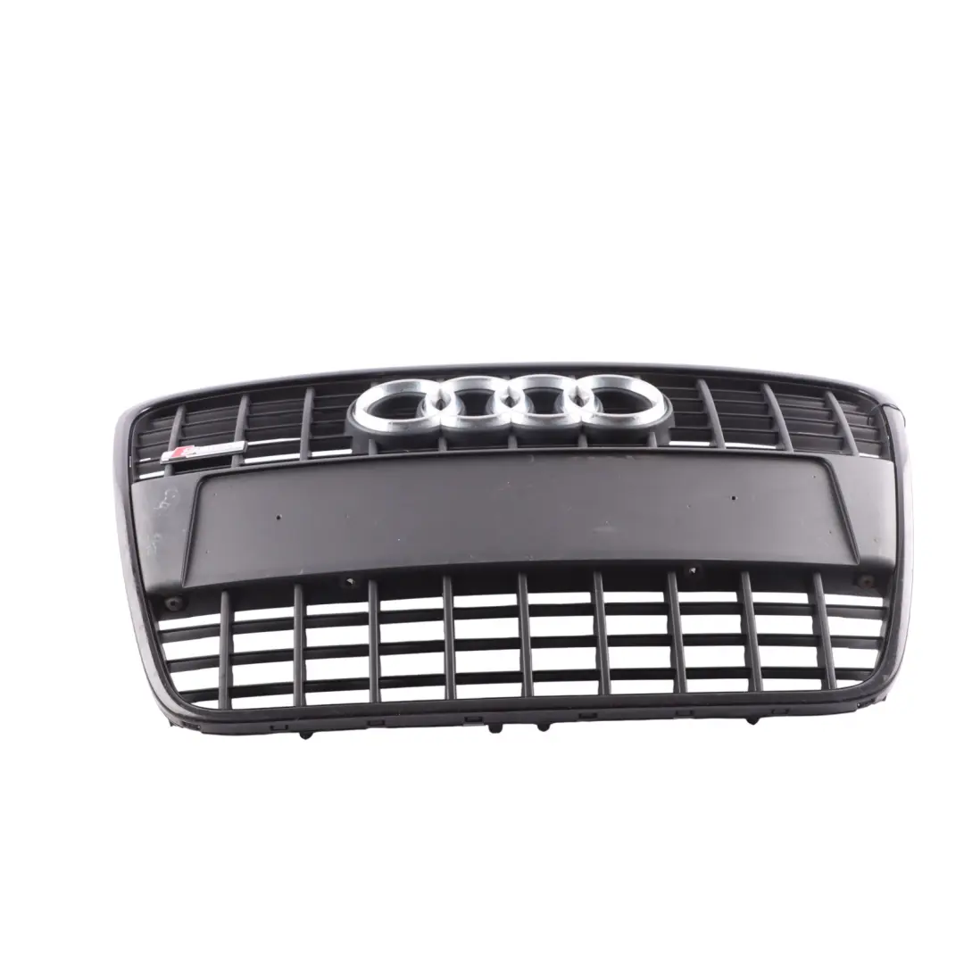 Audi A4 B7 S Line Front Grille Radiator Beam Trim Panel Cover Black - SKU 8E0853651M - Part number 8E0853651M
