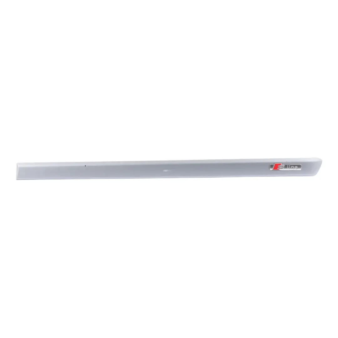 Audi A4 B7 Rear Door Strip S-Line Moulding Left N/S Avus Silver - Y7J - SKU 8E0853963-AVS - Part number 8E0853963