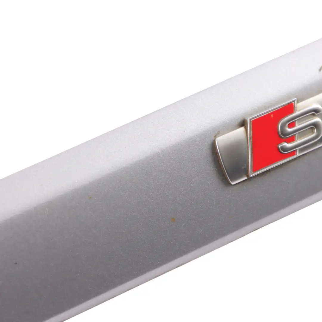 Audi A4 B7 Rear Door Strip S-Line Moulding Left N/S Avus Silver - Y7J - SKU 8E0853963-AVS - Part number 8E0853963