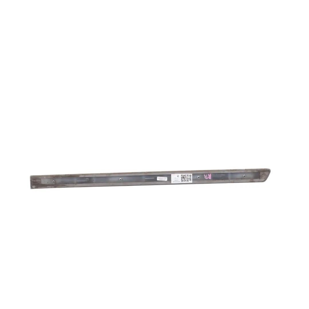 Audi A4 B7 Rear Door Strip S Line Moulding Right O/S Avus Silver - Y7J - SKU 8E0853964-AVS - Part number 8E0853964