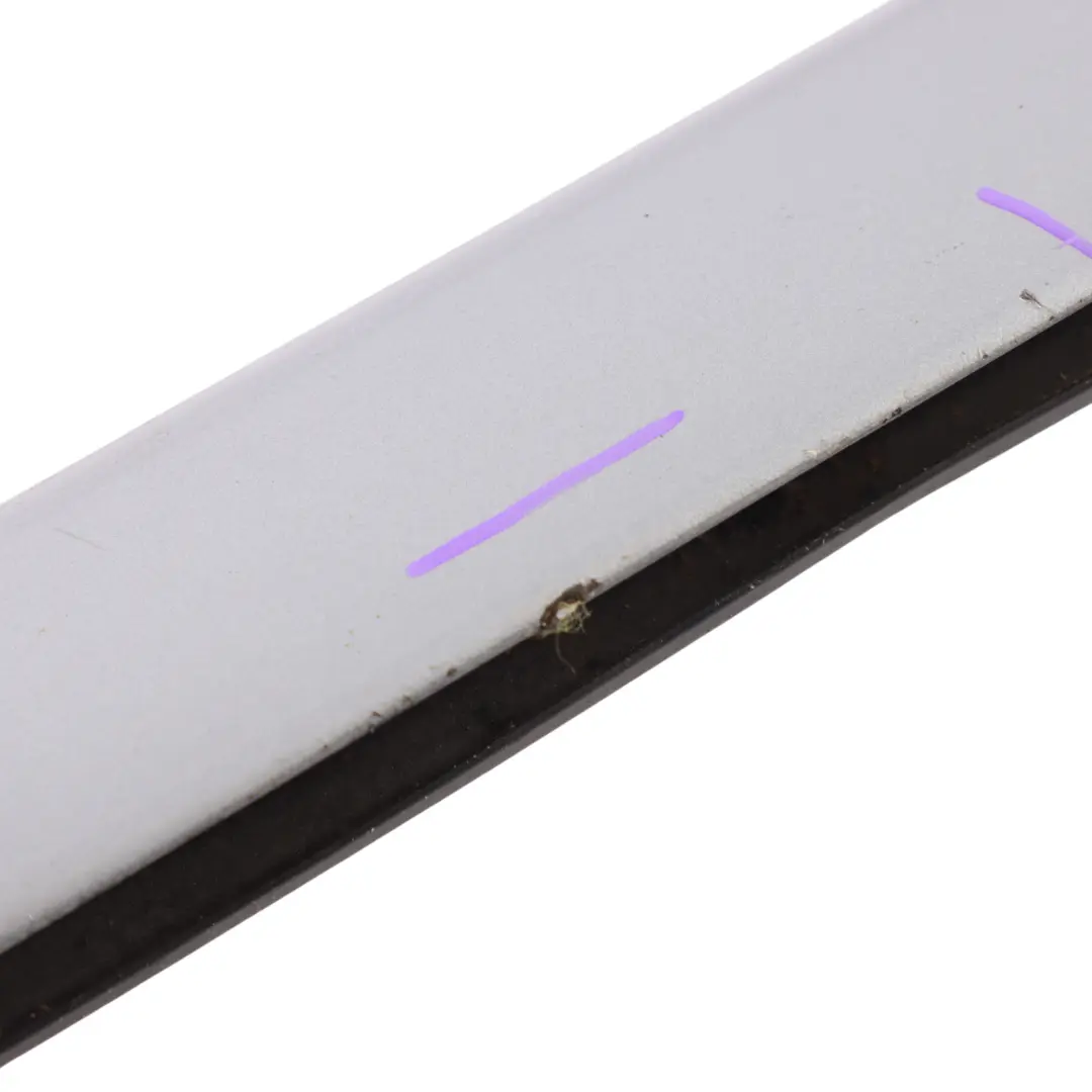 Audi A4 B7 Rear Door Lower Strip Moulding Right O/S Avus Silver-Y7J - SKU 8E0853970D-AVS - Part number 8E0853970D