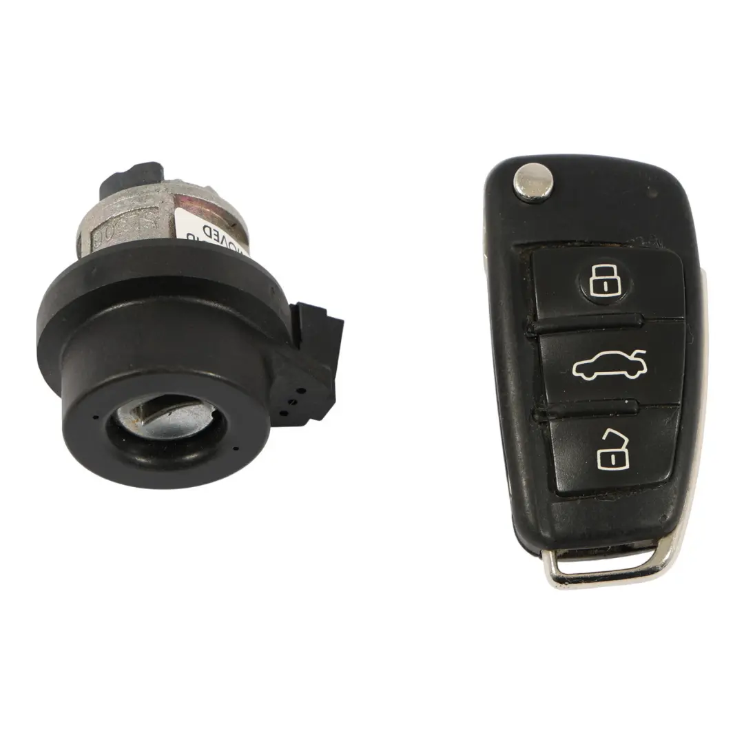 Interruptor De Cilindro Cerradura De Encendido Con Llave para Audi A4 B7 con número de pieza 8E0905855C Audi A4 B7 Interruptor De Cilindro Cerradura De Encendido Con Llave - SKU 8E0905855C - Número de pieza 8E0905855C