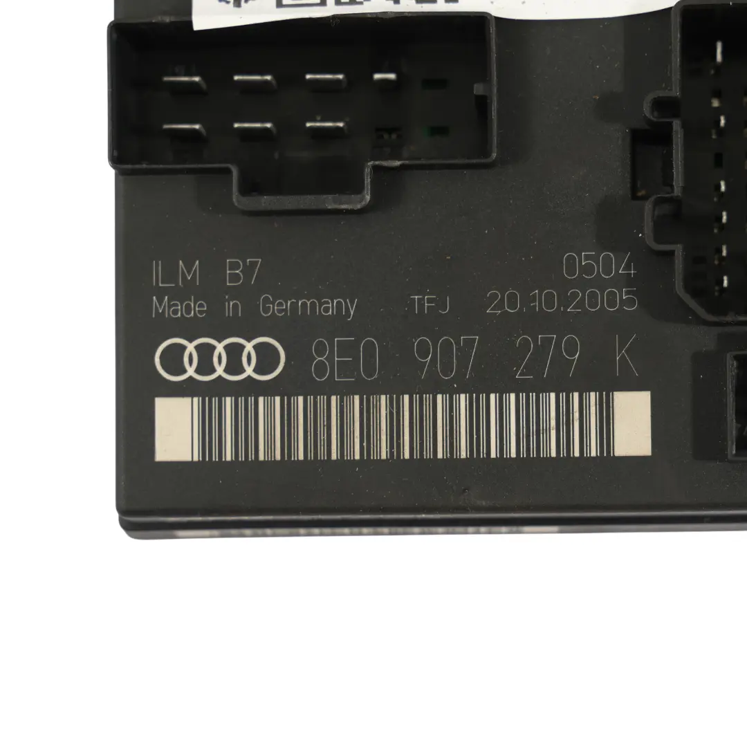 Audi A4 B7 Karosserie Steuergerät BCM Stromversorgung - SKU 8E0907279K - Teilenummer 8E0907279K