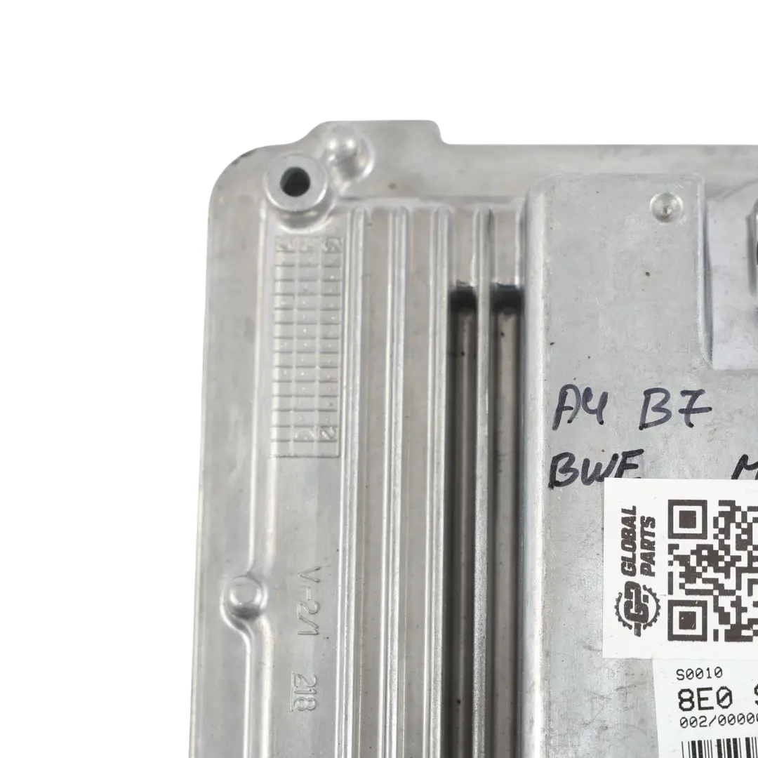 Audi A4 B7 2.0 TFSI BWE 200HP Control Del Motor ECU Manual - SKU 8E0910115K - Número de pieza 8E0910115K
