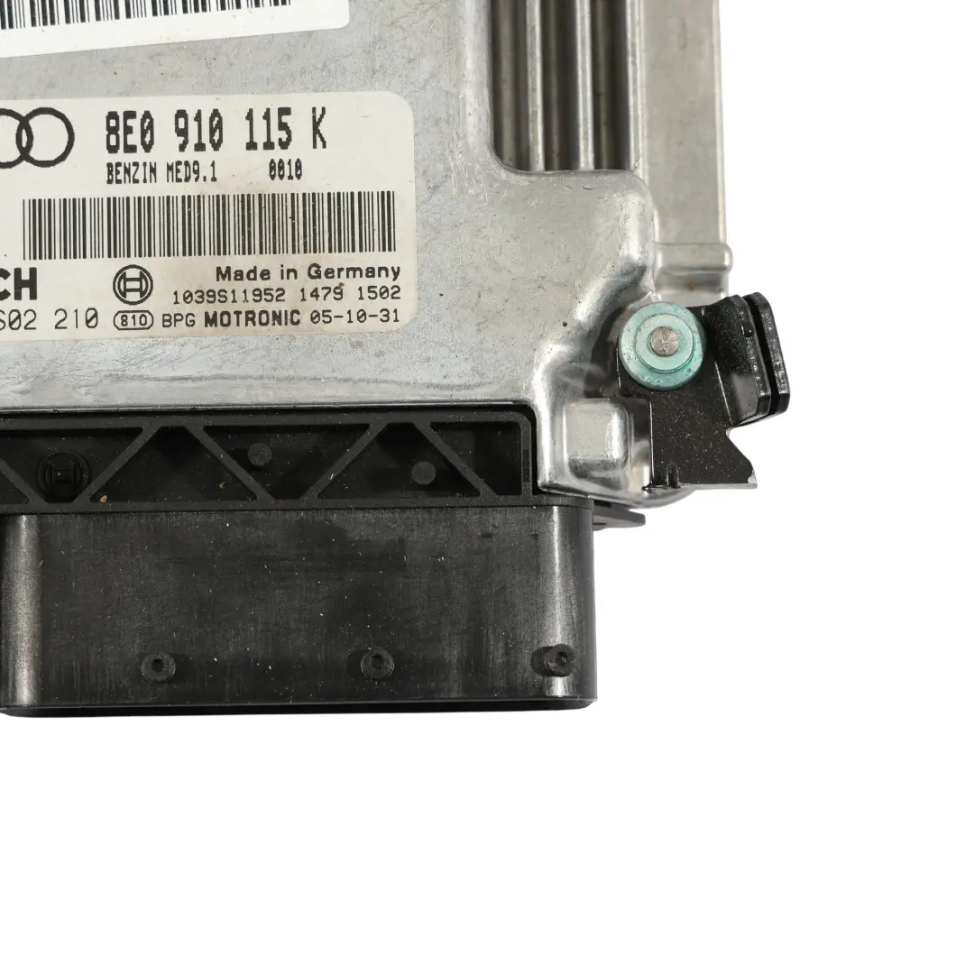 BWE 200HP Centralina Motore Manuale per Audi A4 B7 2.0 TFSI con numero di parte 8E0910115K Audi A4 B7 2.0 TFSI BWE 200HP Centralina Motore Manuale - SKU 8E0910115K - Numero di parte 8E0910115K